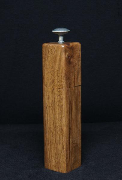 Pfeffermühle Holz Handarbeit Urig Handgefertigt Walnuss - CP1801476