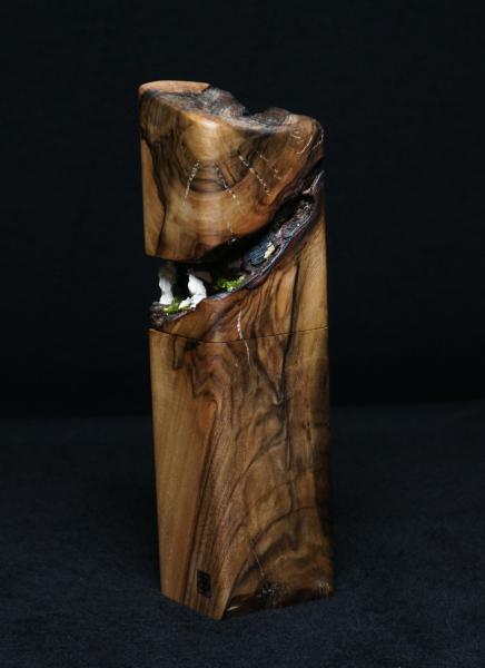 Pfeffermühle Holz Handarbeit Weihnachten Walnuss - CP1801491