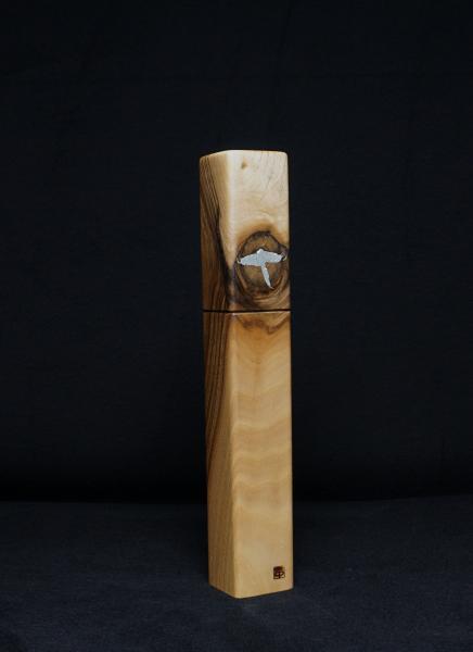 Pfeffermühle Holz Handarbeit Groß Rinde Walnuss - CP1801503