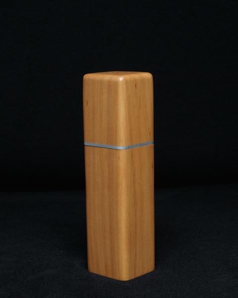 Pfeffermühle Holz Handarbeit Rinde Urig Apfel - CP1801507