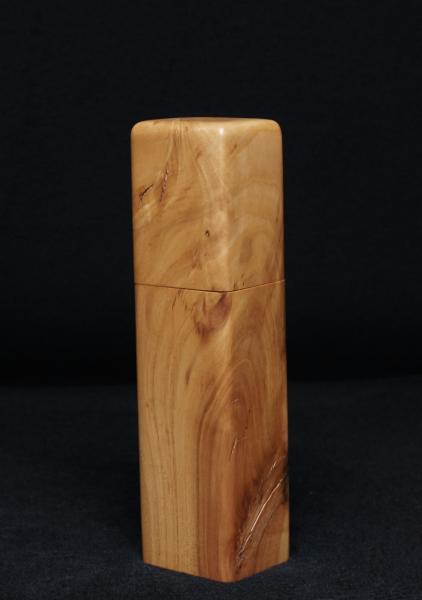 Pfeffermühle Holz Handarbeit Rinde Urig Apfel - CP1801511