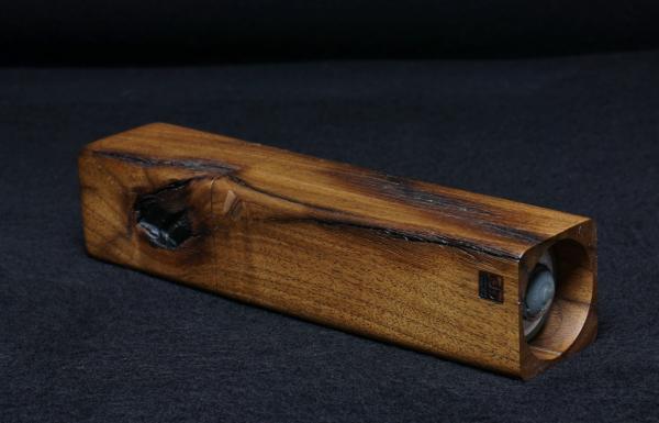 Pfeffermühle Holz Handarbeit Rinde Urig Walnuss - CP1801516