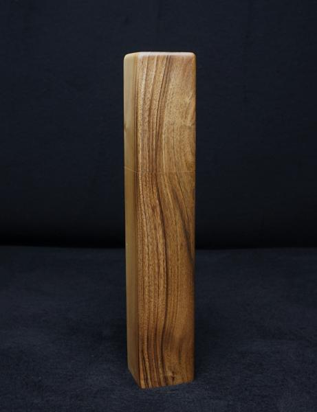 Pfeffermühle Holz Handarbeit Rinde Urig Walnuss - CP1801519