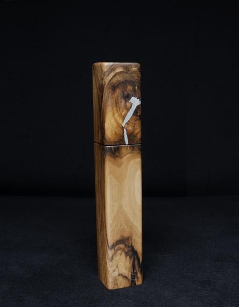 Pfeffermühle Holz Handarbeit Rinde Urig Walnuss - CP1801523