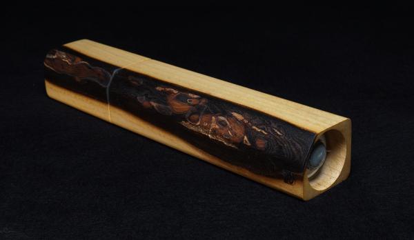 Pfeffermühle Holz Handarbeit Rinde Urig Walnuss - CP1801527