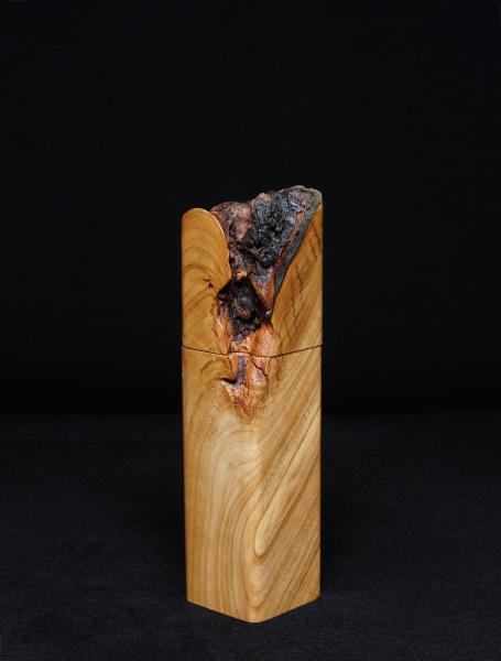 Pfeffermühle Holz Handarbeit Rinde Urig Zwetschge - CP1801529