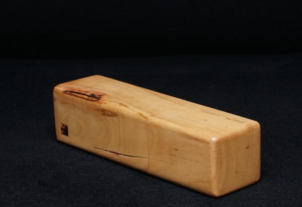 Pfeffermühle Holz Handarbeit Rinde Urig Apfel - CP1801544