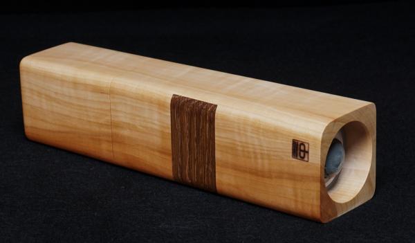 Pfeffermühle Holz Handarbeit Rinde Urig Apfel - CP1801547