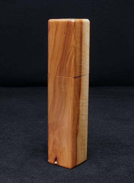 Pfeffermühle Holz Handarbeit Rinde Urig Apfel - CP1801586