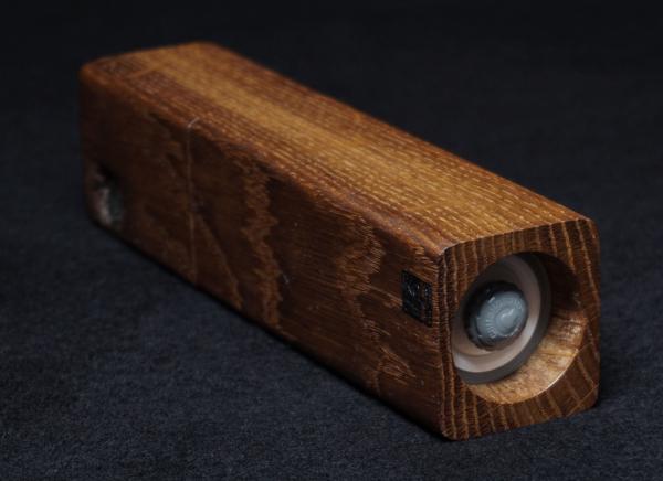 Chilimühle Holz Handarbeit Eiche Handgefertigt - CP1590/45