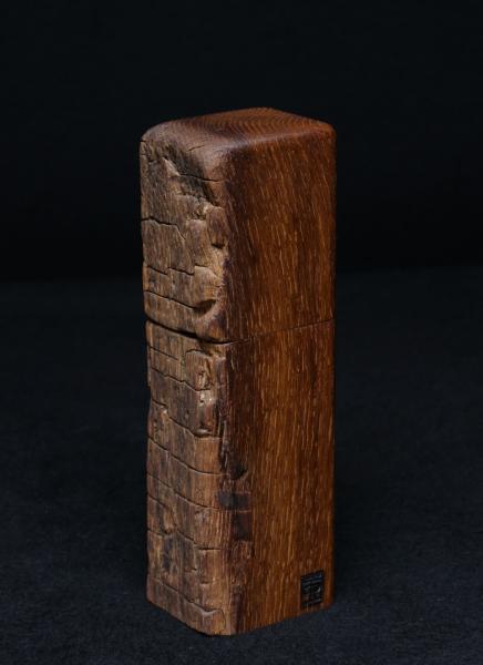 Pfeffermühle Holz Handarbeit Urig Eiche Antik - CP1590/47