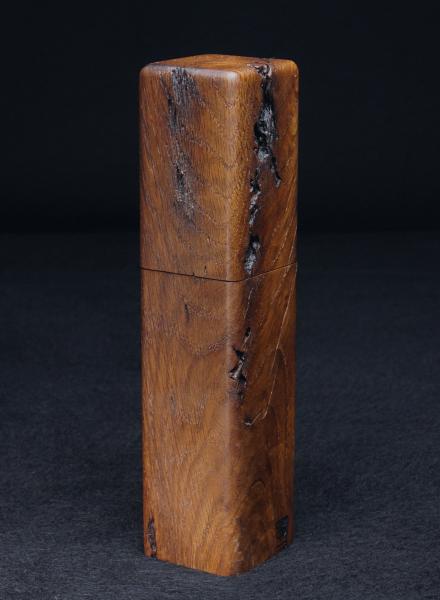 Pfeffermühle Holz Handarbeit Urig Eiche Antik - CP1590/53