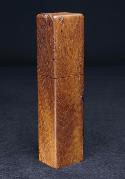 Pfeffermühle Holz Handarbeit Urig Eiche Antik - CP1590/54